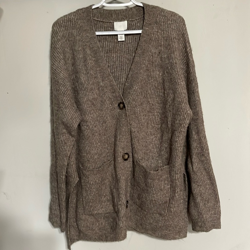 H&M Oversized Wool Blend Cardigan